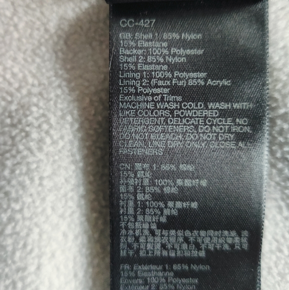 Marmot Jacket - Faux Fur Lined Hood - XS - Picture 9 of 9